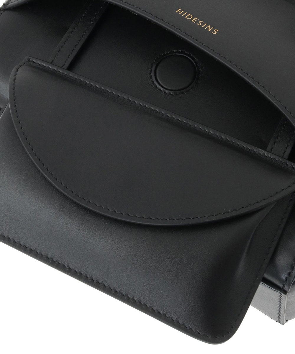 1er Arrondissement ＜HIDESIGN（ハイドサイン）＞ハンドバッグ ブラック