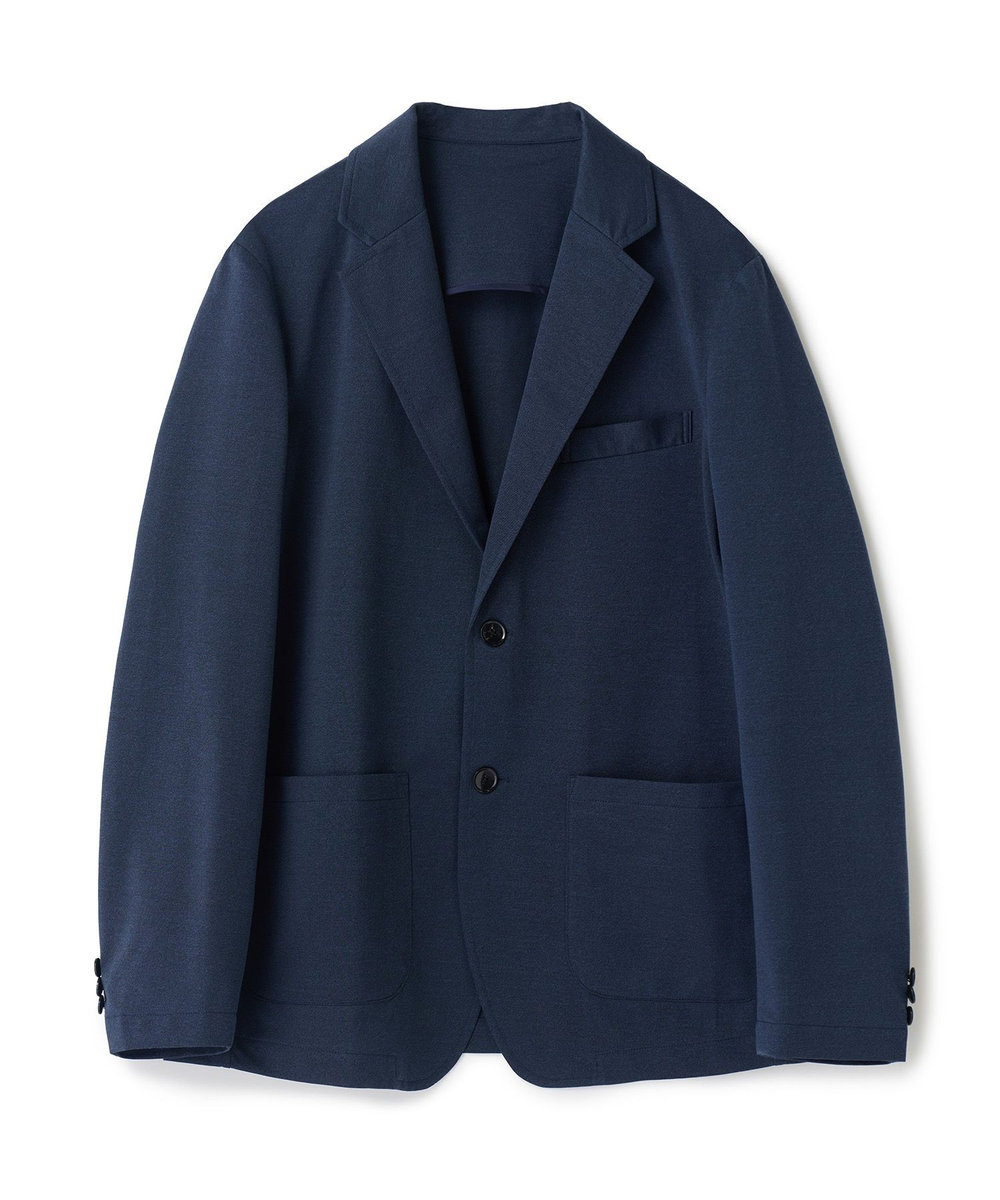 MEN'S BIGI Begin6月号掲載【COVEROSS W/カバロスダブル】別注 リカバリーセットアップジャケット＜血行促進/抗酸化作用/遠赤外線効果/ストレッチ＞ ネイビー