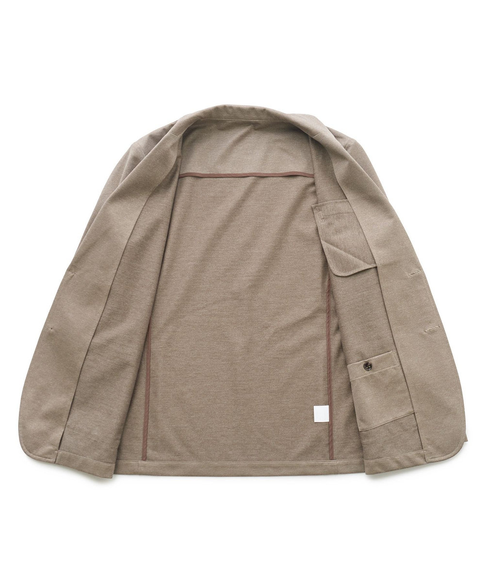 MEN'S BIGI Begin6月号掲載【COVEROSS W/カバロスダブル】別注 リカバリーセットアップジャケット＜血行促進/抗酸化作用/遠赤外線効果/ストレッチ＞ ベージュ