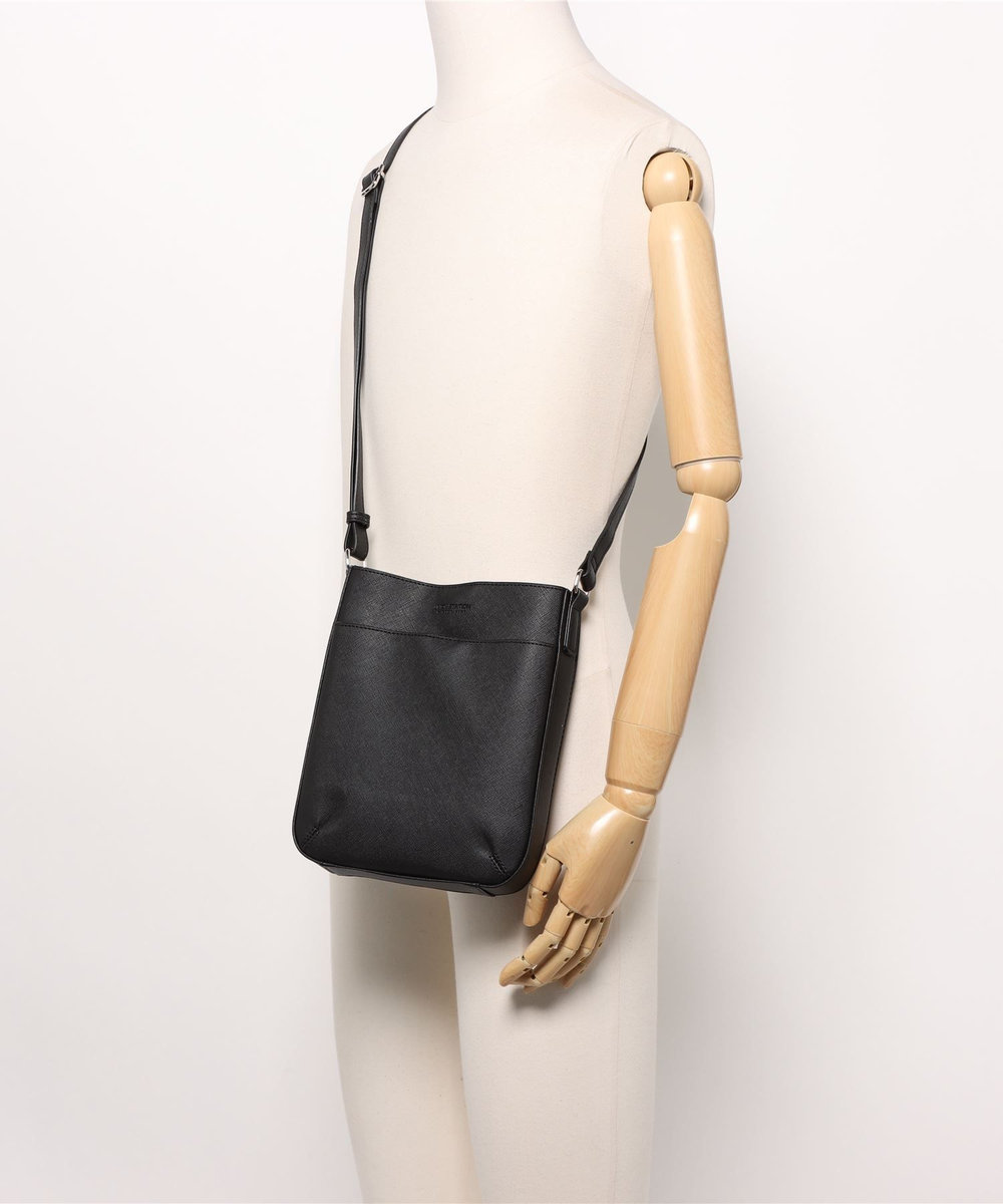 UNION STATION <UNION STATION by MEN'S BIGI>ボンディングミニショルダー ブラック