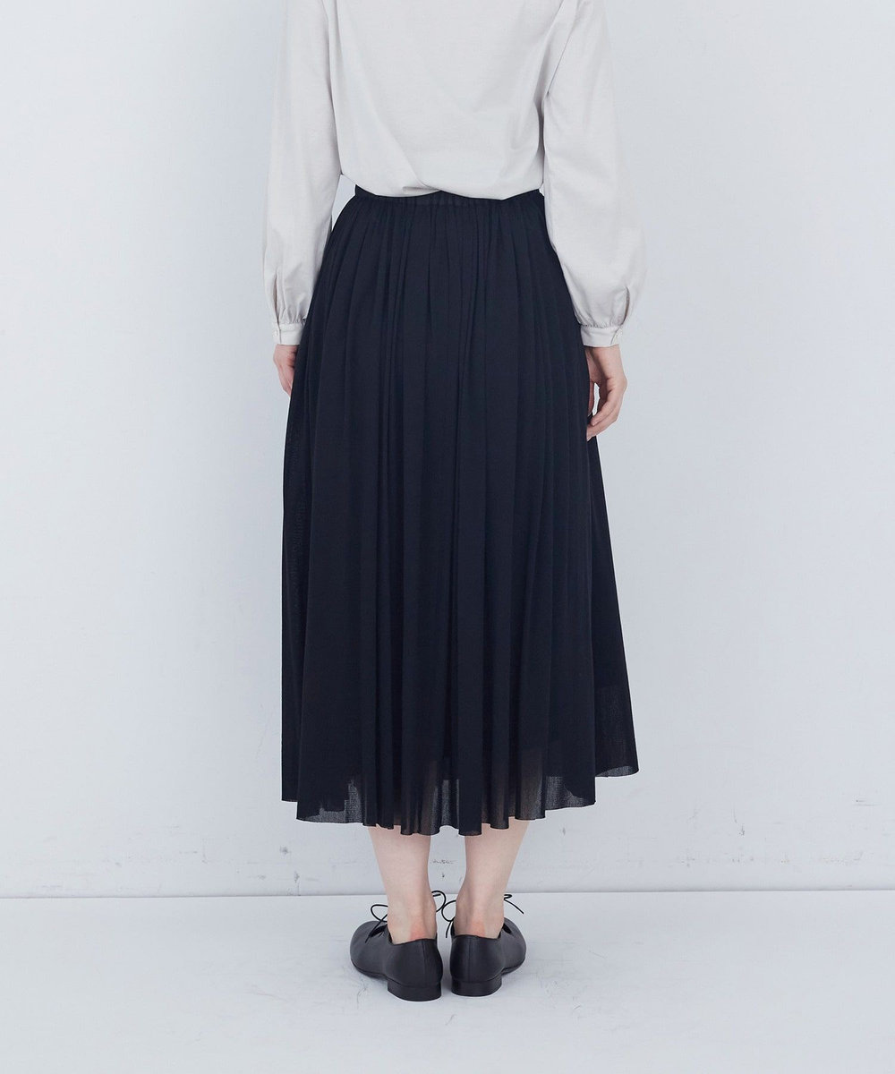 ADIEU TRISTESSE コットンチュールスカート ブラック