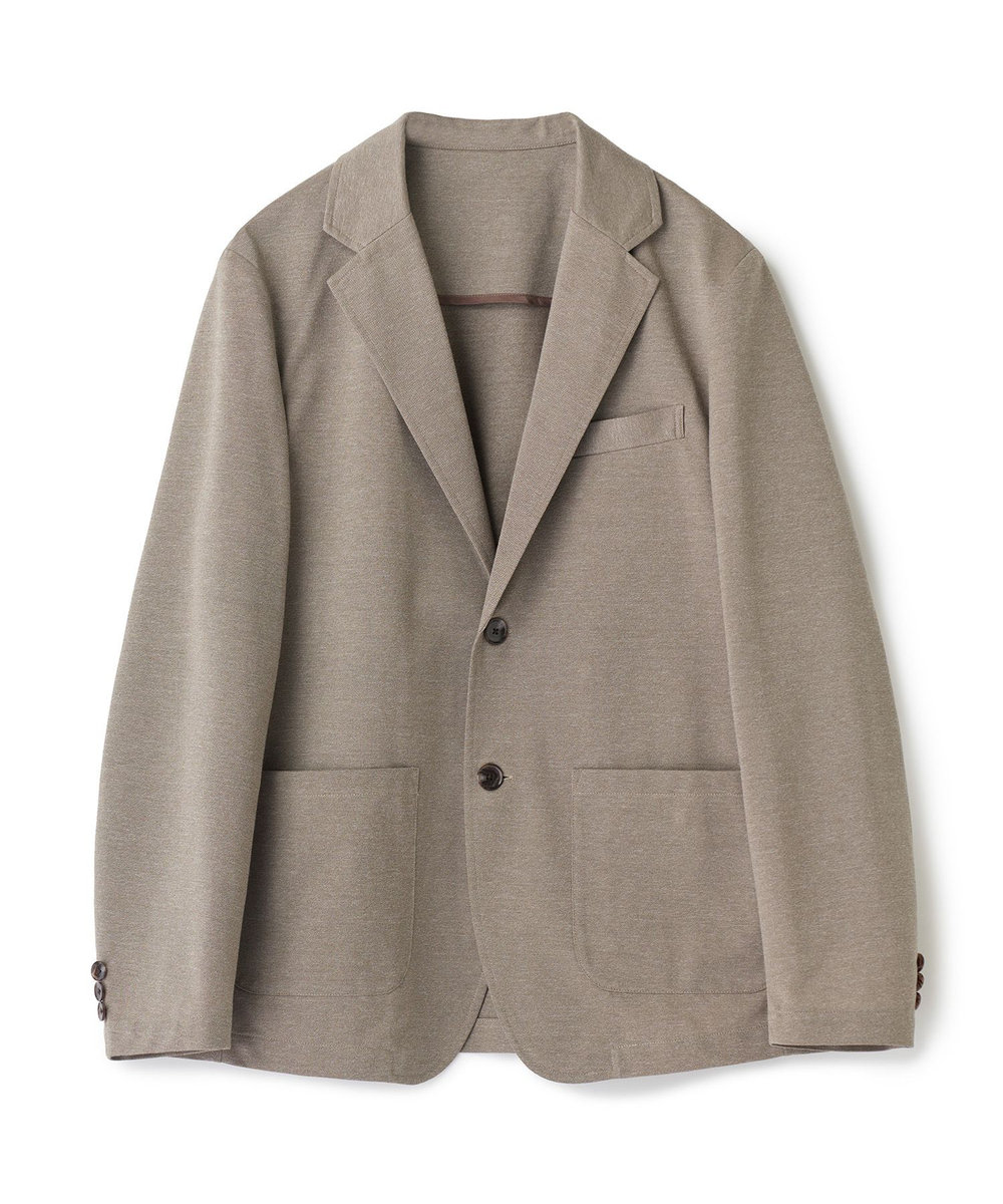 MEN'S BIGI Begin6月号掲載【COVEROSS W/カバロスダブル】別注 リカバリーセットアップジャケット＜血行促進/抗酸化作用/遠赤外線効果/ストレッチ＞ ベージュ