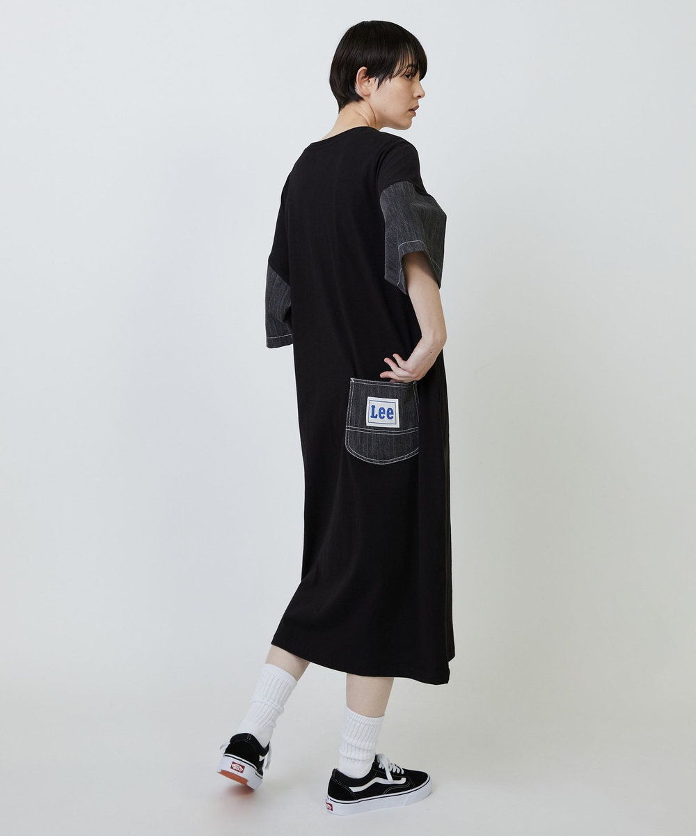 FRAPBOIS Lee×FRAPBOIS カットワンピース ブラック