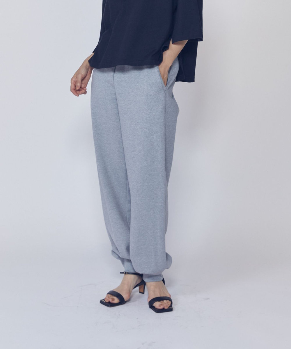 1er Arrondissement ＜IRONING (アイロニング)＞ロゴスウェットパンツ グレー