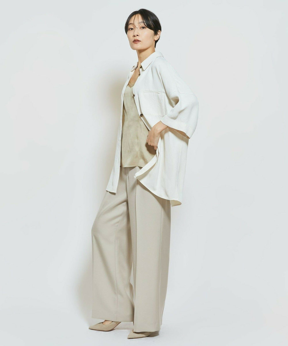 MOGA Collection MOGA Collection トリアセウールパンツ ベージュ