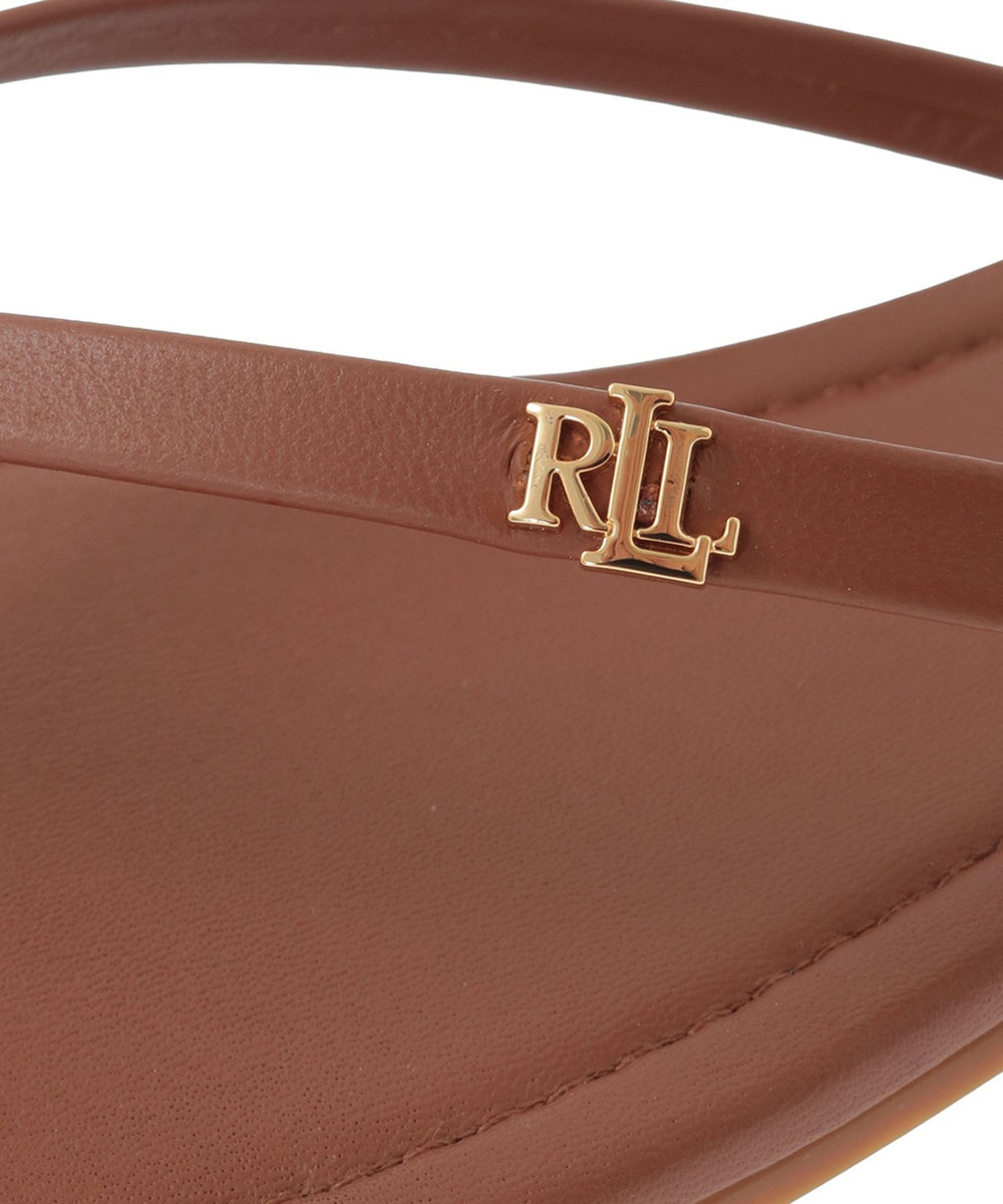 1er Arrondissement ＜POLO RALPH LAUREN（ポロ ラルフ ローレン）＞"RAQUEL"サンダル ブラウン