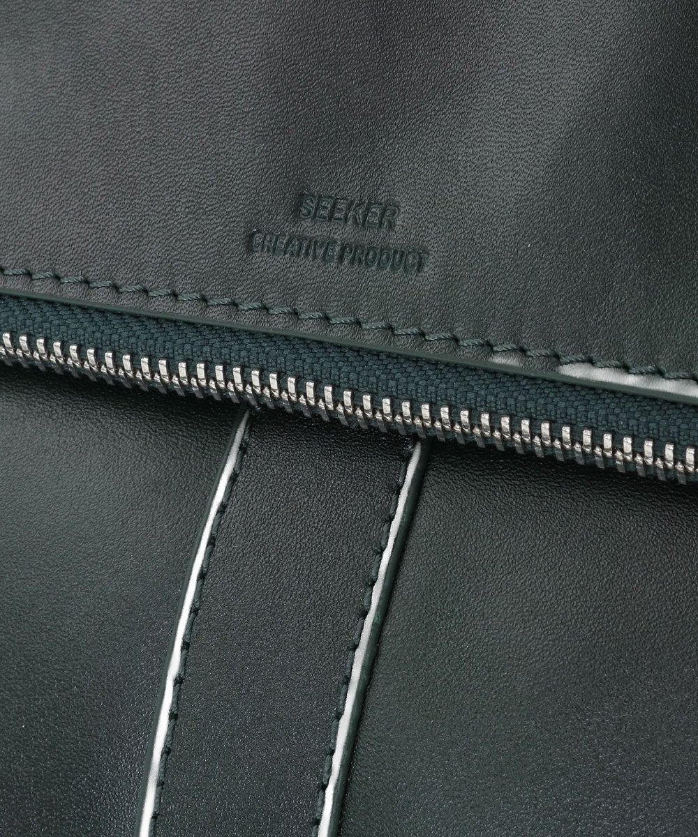 MEN'S BIGI 【SEEKER/シーカー】別注2wayクラッチ&ショルダーバッグ グリーン