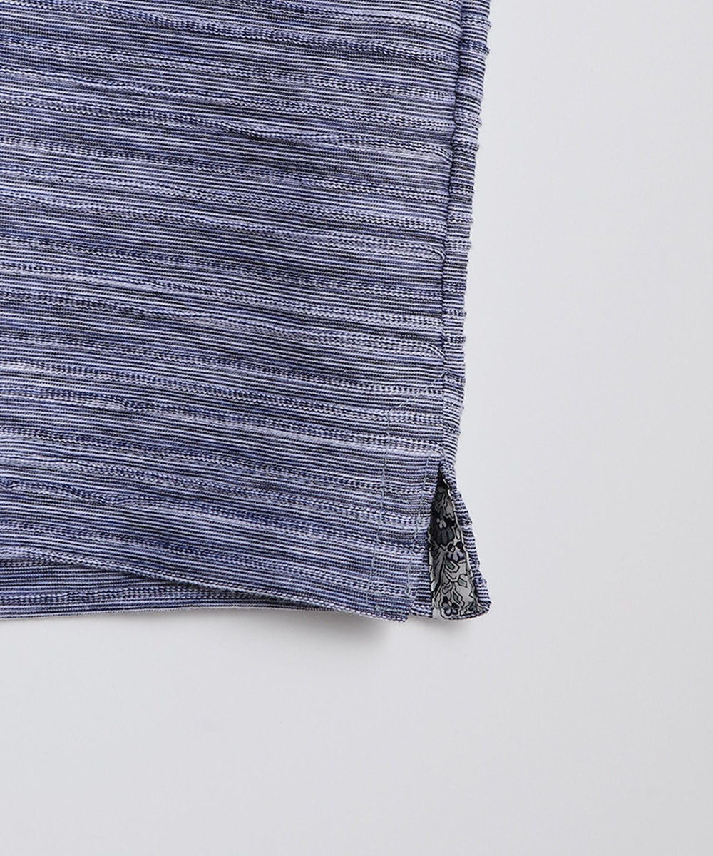 MEN'S BIGI 【WEB限定】スラブタック天竺素材ポロシャツ＜吸水速乾＞ ネイビー