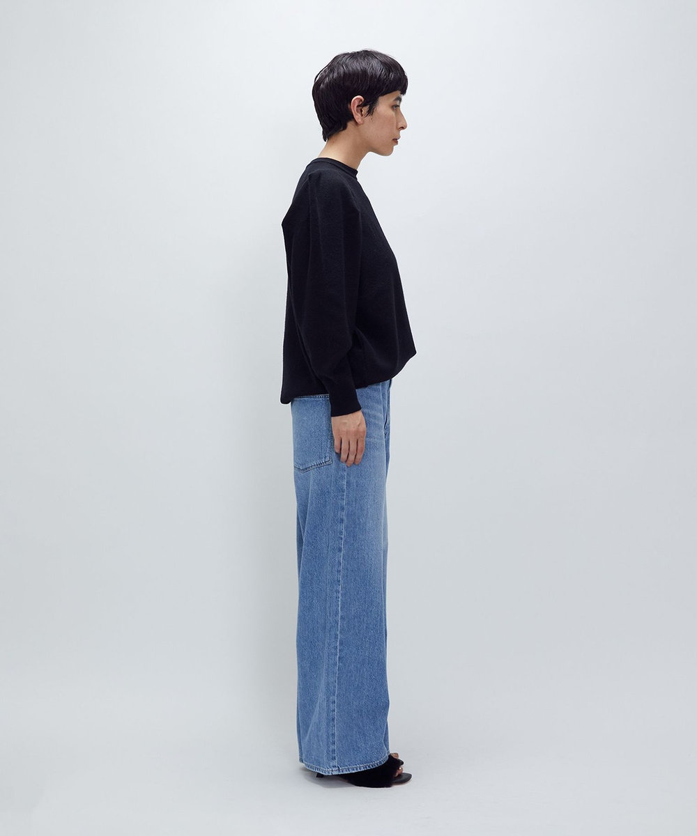 1er Arrondissement ＜upper hights / アッパーハイツ＞“THE LARA"デニムパンツ ライトブルー