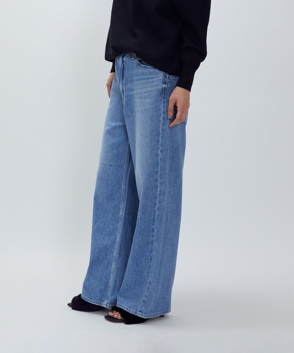 1er Arrondissement ＜upper hights / アッパーハイツ＞“THE LARA"デニムパンツ ライトブルー