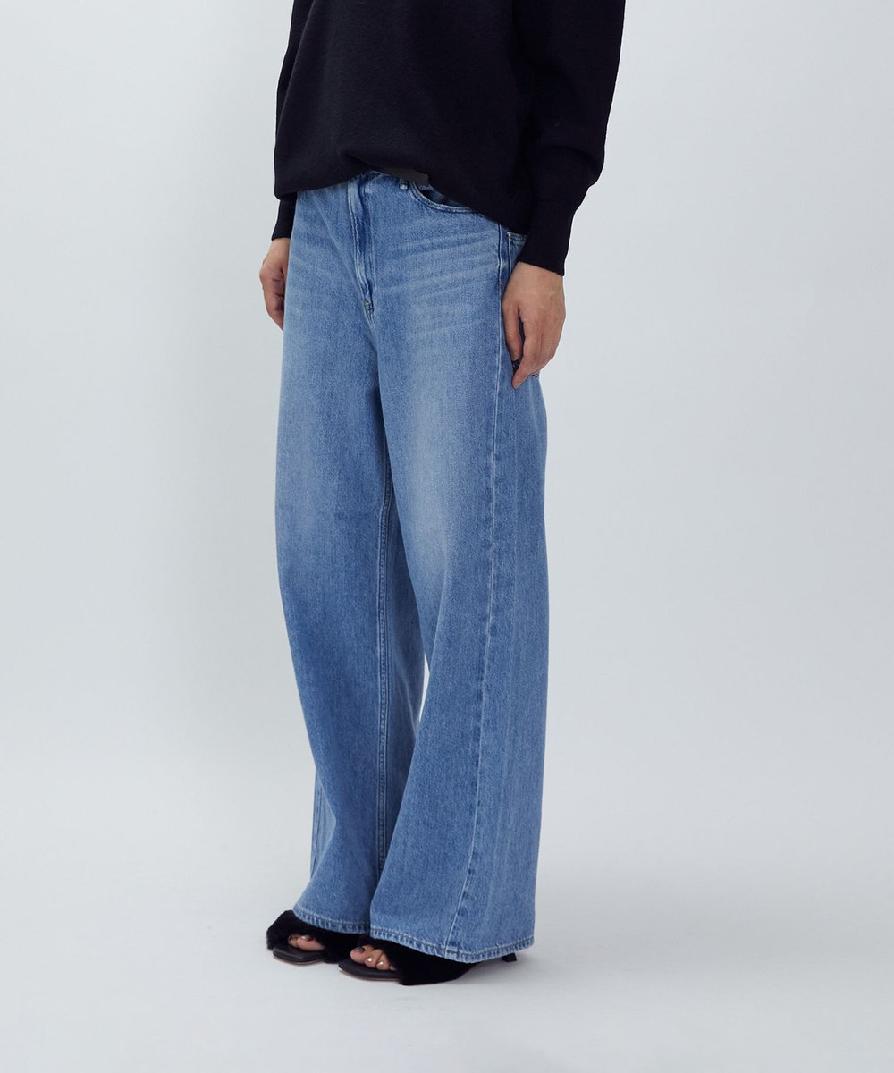 1er Arrondissement ＜upper hights / アッパーハイツ＞“THE LARA"デニムパンツ ライトブルー
