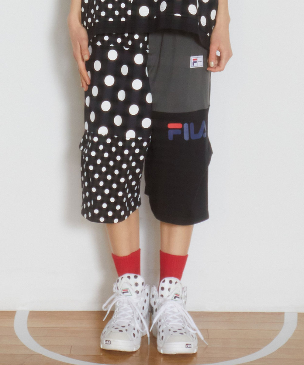 FRAPBOIS FILA×FRAPBOISカットソーセットアップ パンツ ブラック系その他