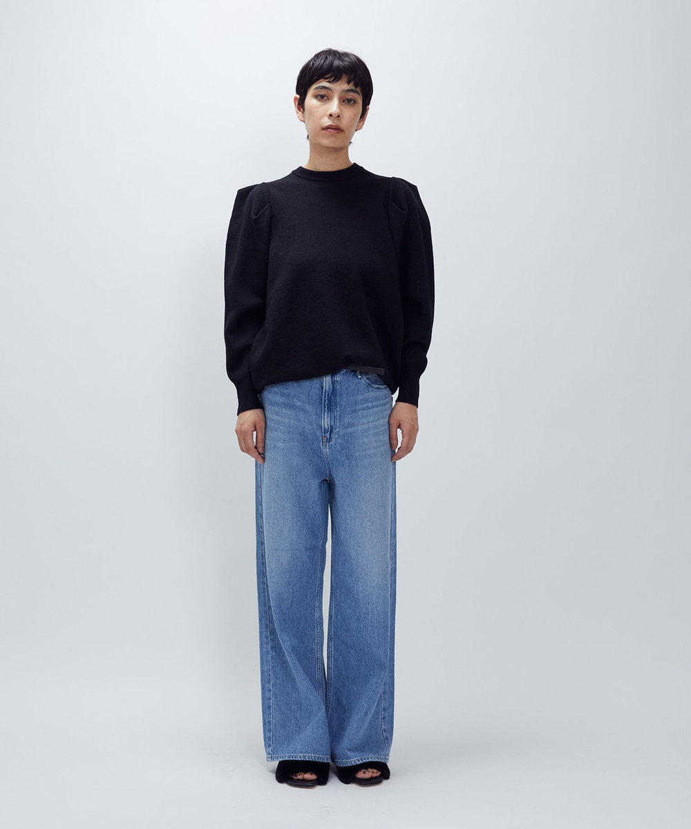1er Arrondissement ＜upper hights / アッパーハイツ＞“THE LARA"デニムパンツ ライトブルー
