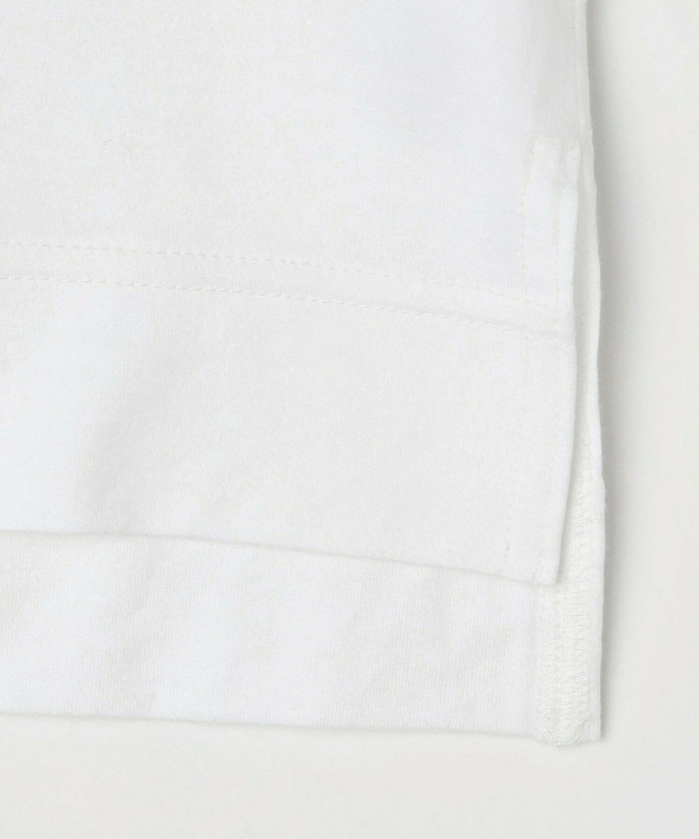 L'EQUIPE Lサイズ（大きいサイズ） 【大きいサイズ】フレームロゴTシャツ ホワイト