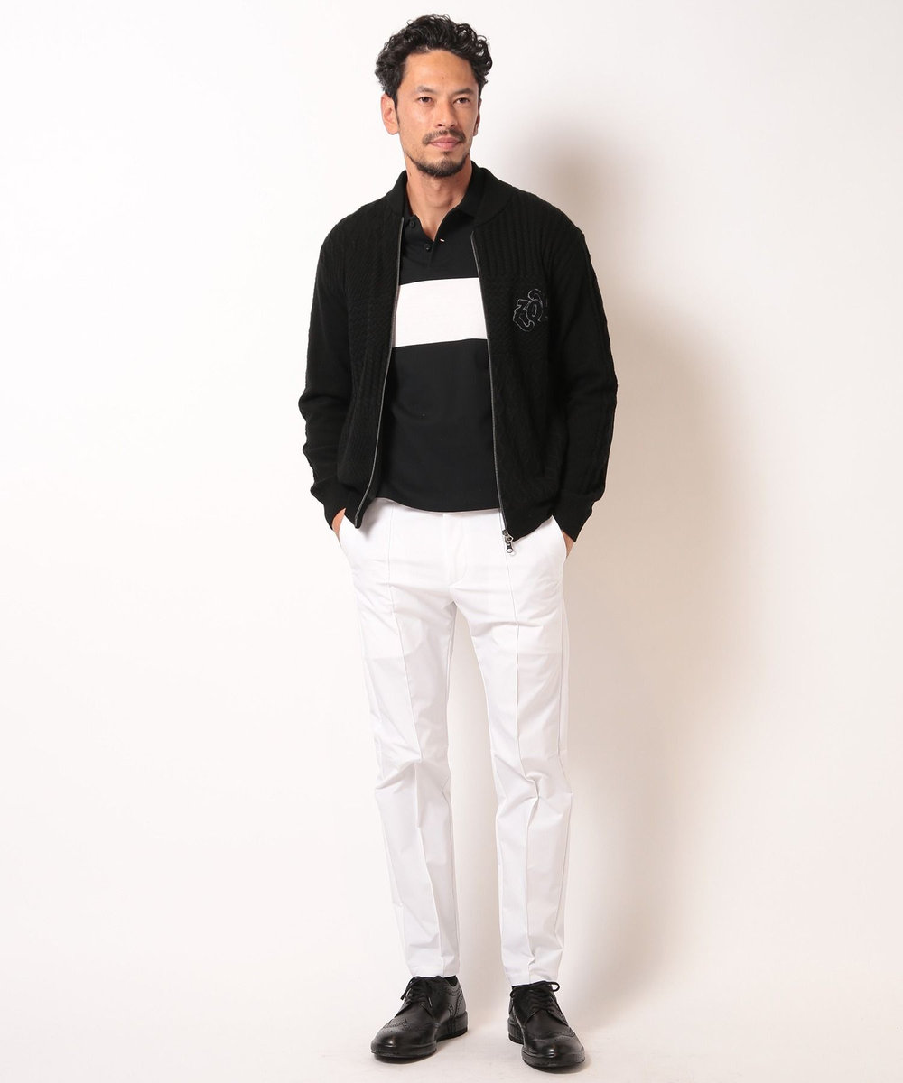 MEN'S BIGI 2重織2WAYストレッチパンツ ホワイト