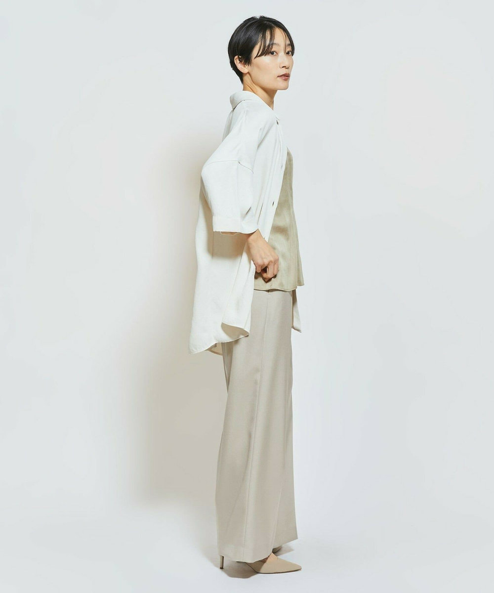 MOGA Collection MOGA Collection トリアセウールパンツ ベージュ