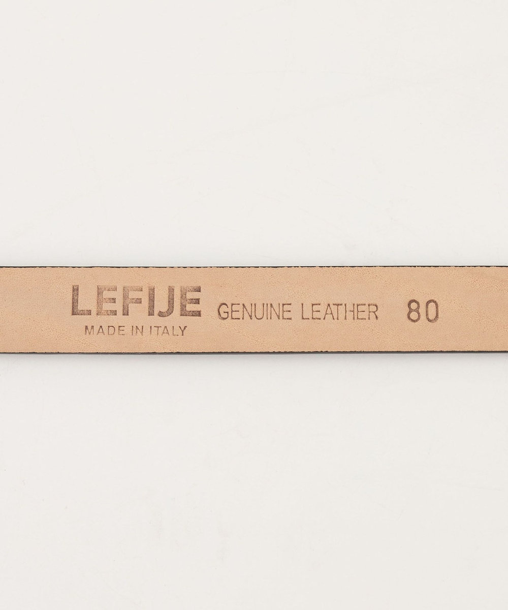1er Arrondissement ＜LEFIJE /レフィエ＞"Tresor"ベルト ブラック