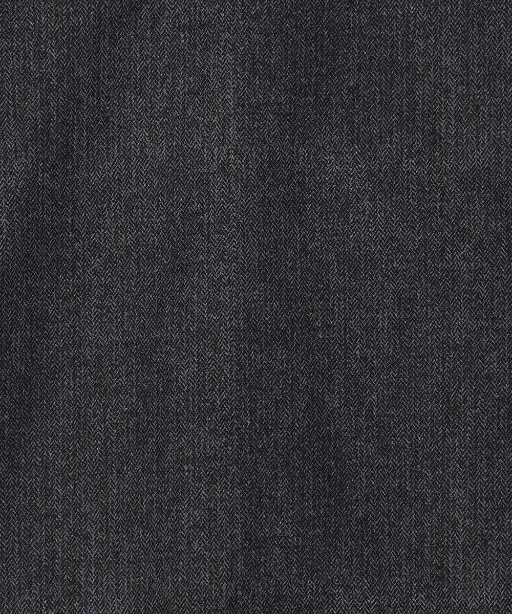MEN'S BIGI ドットエアーヘリンボーンプリントスタンドカラージャケット＜保温/透湿/撥水/防シワ/ストレッチ＞ ブラック系その他