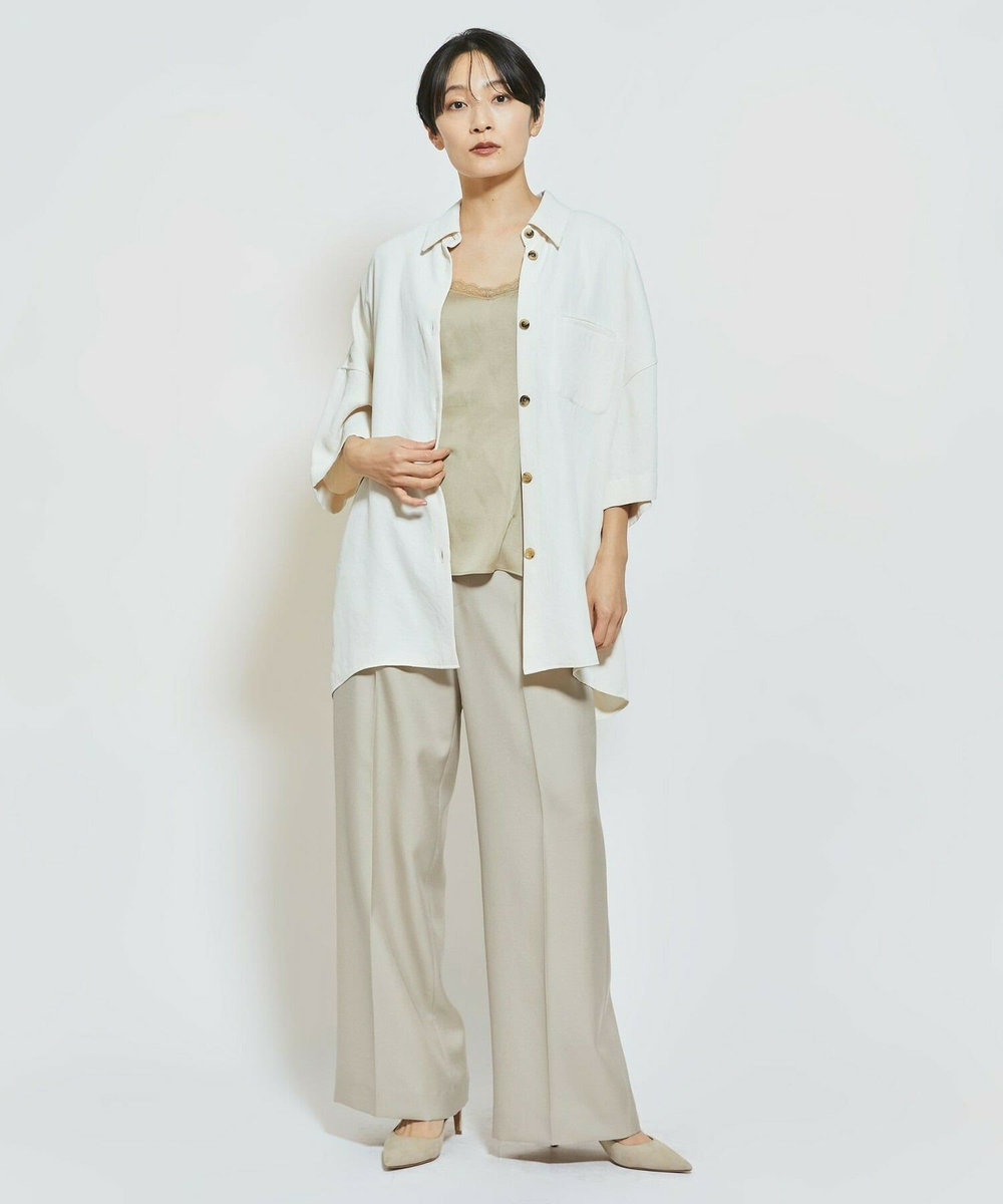 MOGA Collection MOGA Collection トリアセウールパンツ ベージュ