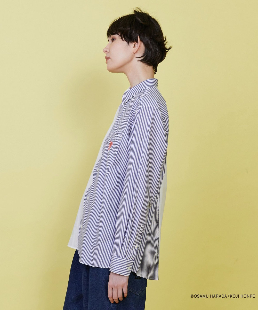 FRAPBOIS OSAMU GOODS スカラップシャツ ホワイト
