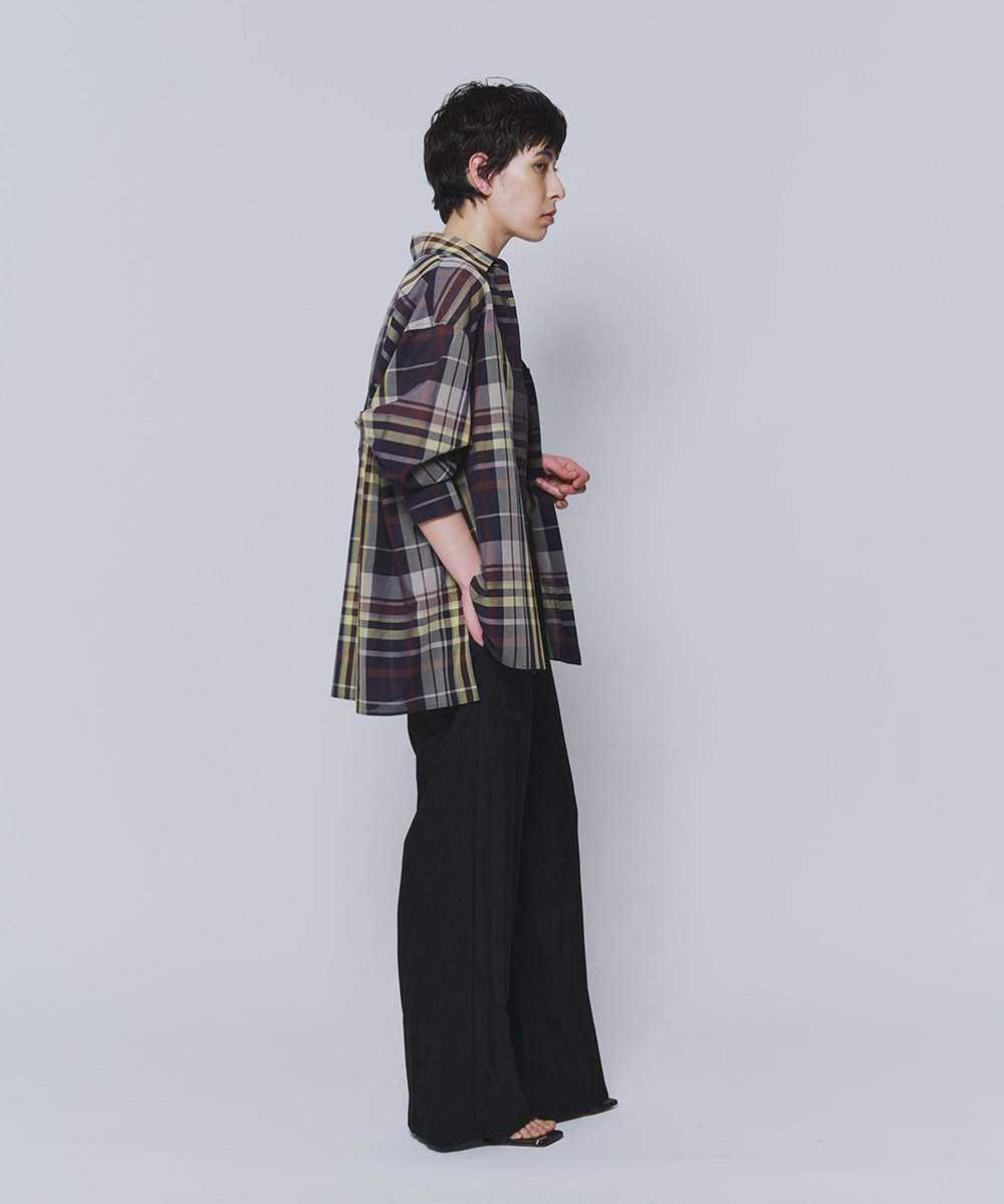 1er Arrondissement テンセルツイルイージーパンツ ブラック