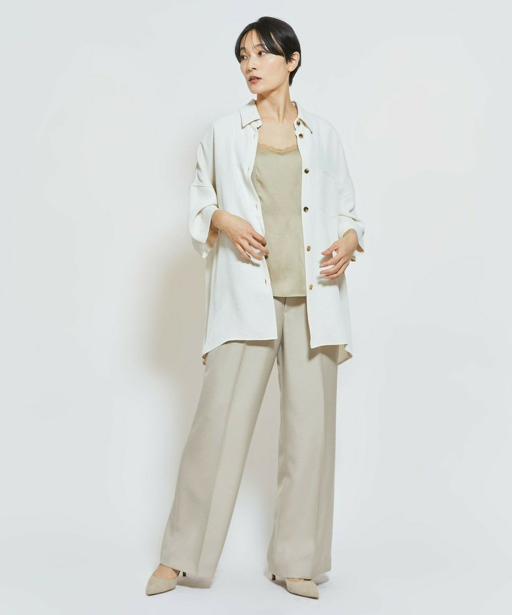 MOGA Collection MOGA Collection トリアセウールパンツ ベージュ