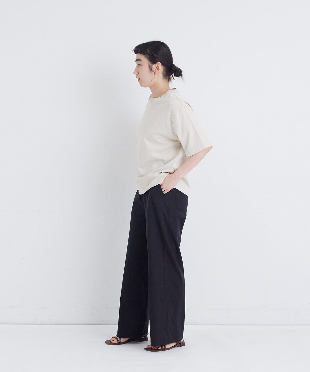 congés payés ADIEU TRISTESSE ワイドストレートパンツ ブラック