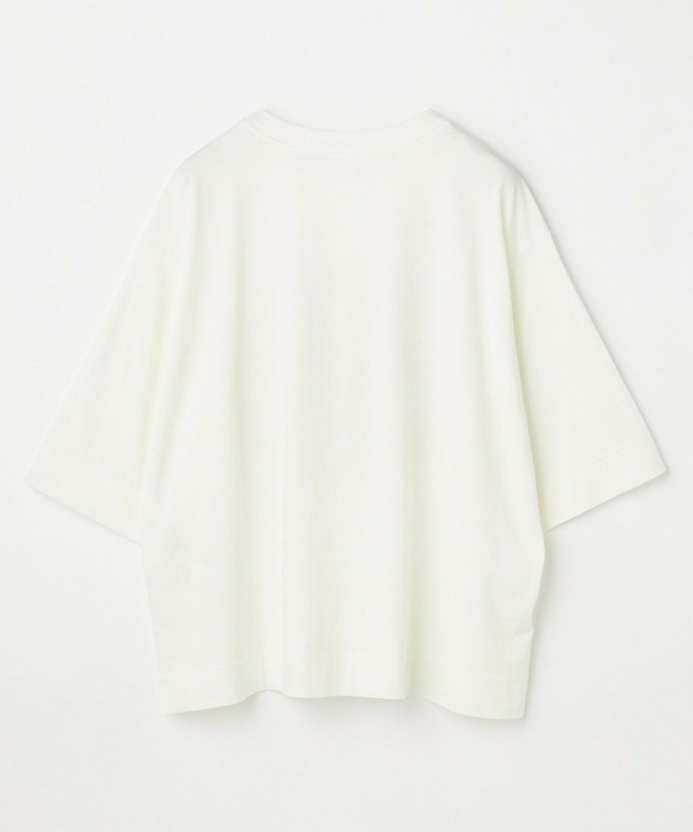 L'EQUIPE Lサイズ（大きいサイズ） 【大きいサイズ】フレームロゴTシャツ ホワイト