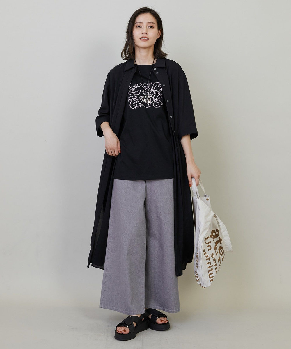 L'EQUIPE ateliers PENELOPE×L'EQUIPE ポケッタブルトートバッグ ベージュ
