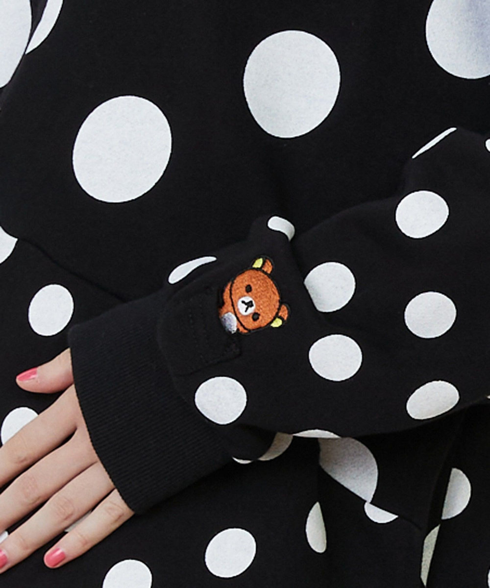 FRAPBOIS Rilakkuma オーバーサイズスウェット ブラック