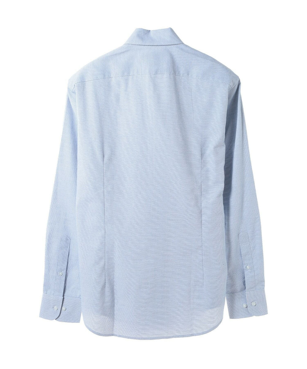 MEN'S BIGI コットンポリエステルドビーシャツ<EASY CARE> ホワイト系その他