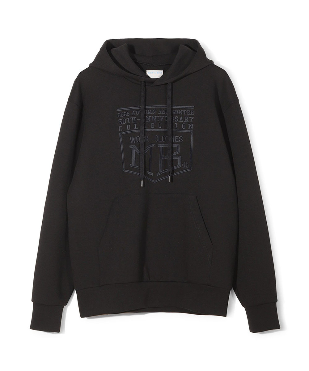 MEN'S BIGI 【50th Anniv . 菊池武夫】LOGO HOODIE ブラック
