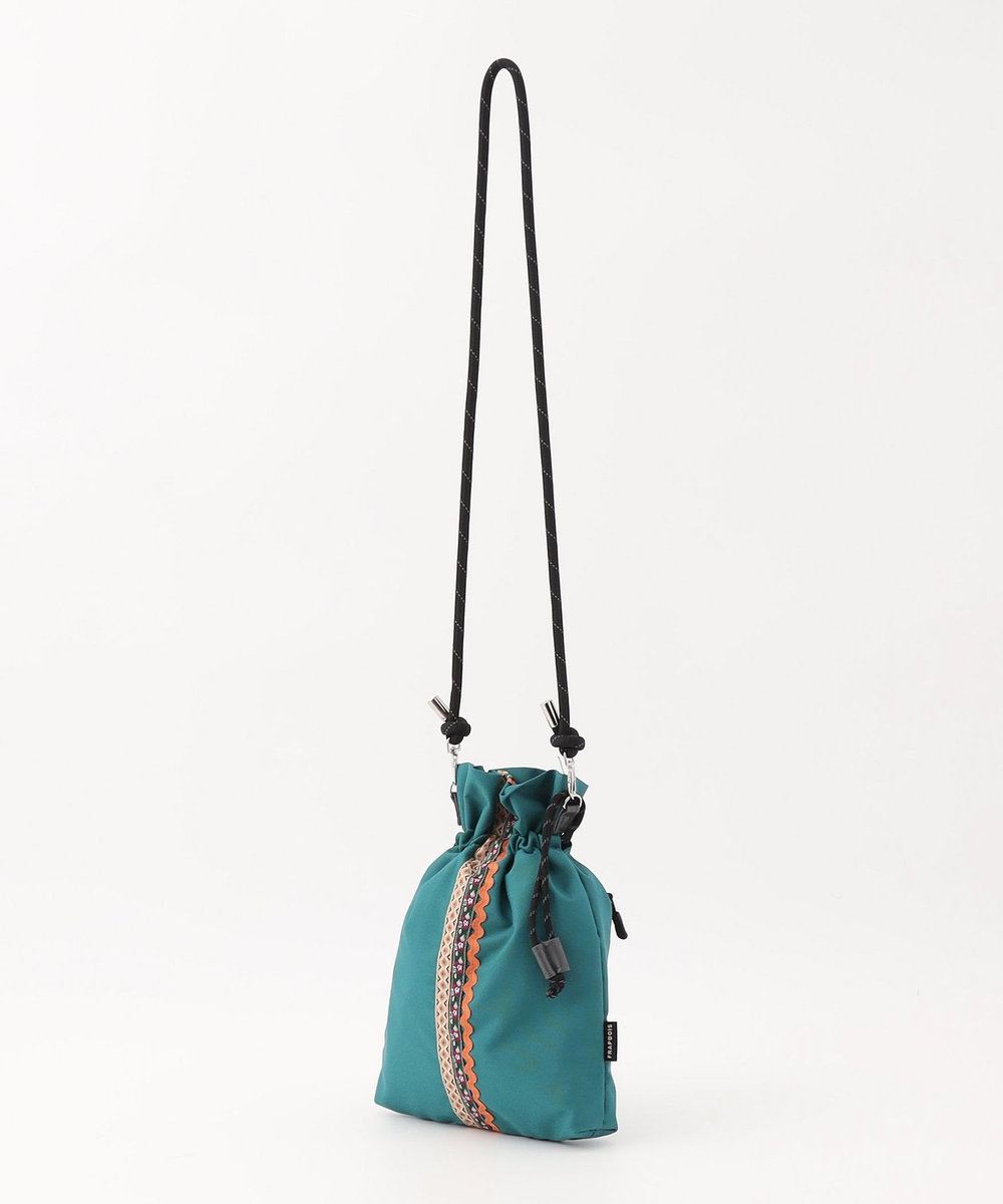 FRAPBOIS チロリアンBAG エメラルド