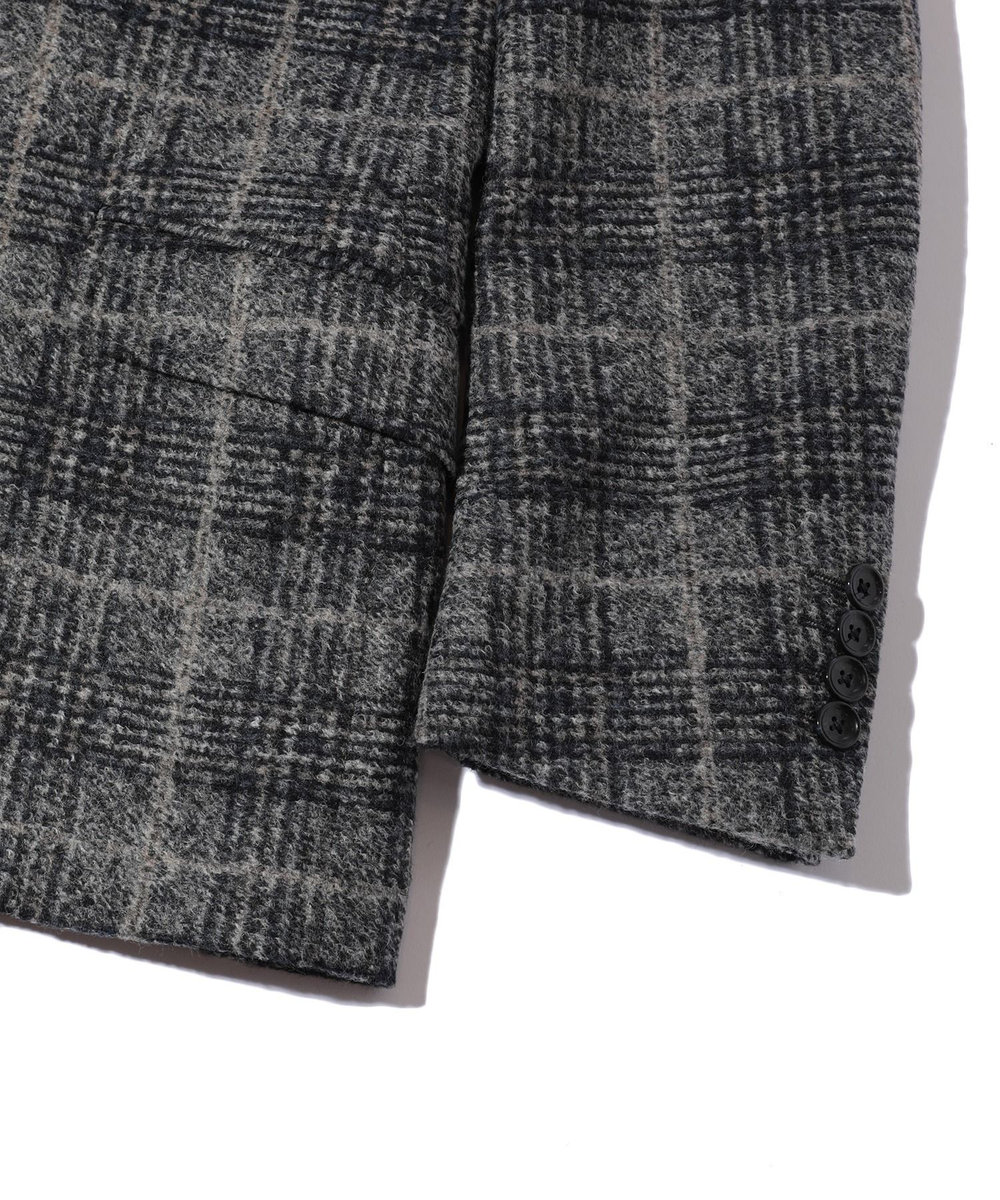 MEN'S BIGI 【LANIFICIO ROMA】ジャージテーラードジャケット ブルー系その他