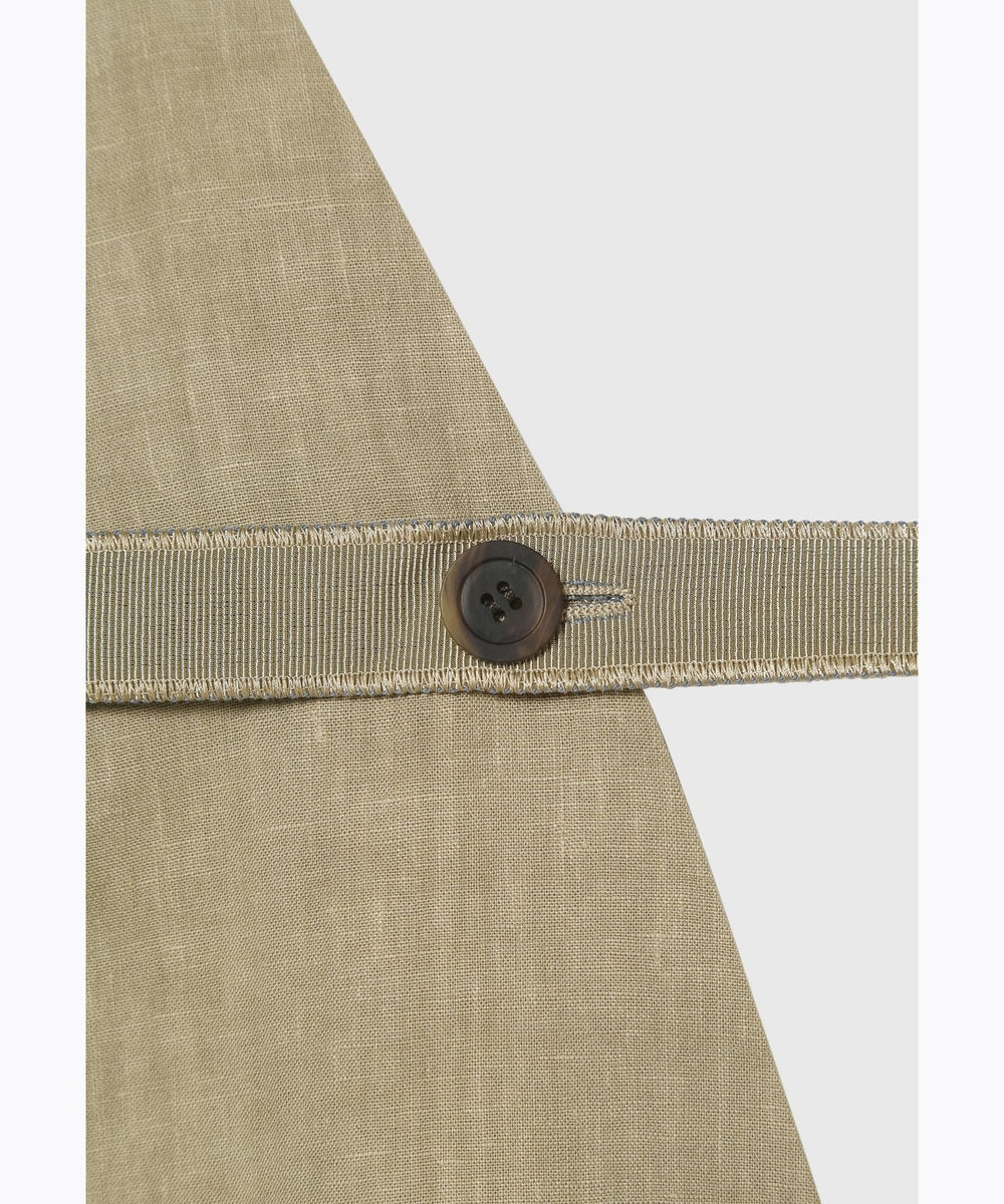 DÉPAREILLÉ WASHER LINEN DRESS / ワッシャーリネンドレス ベージュ