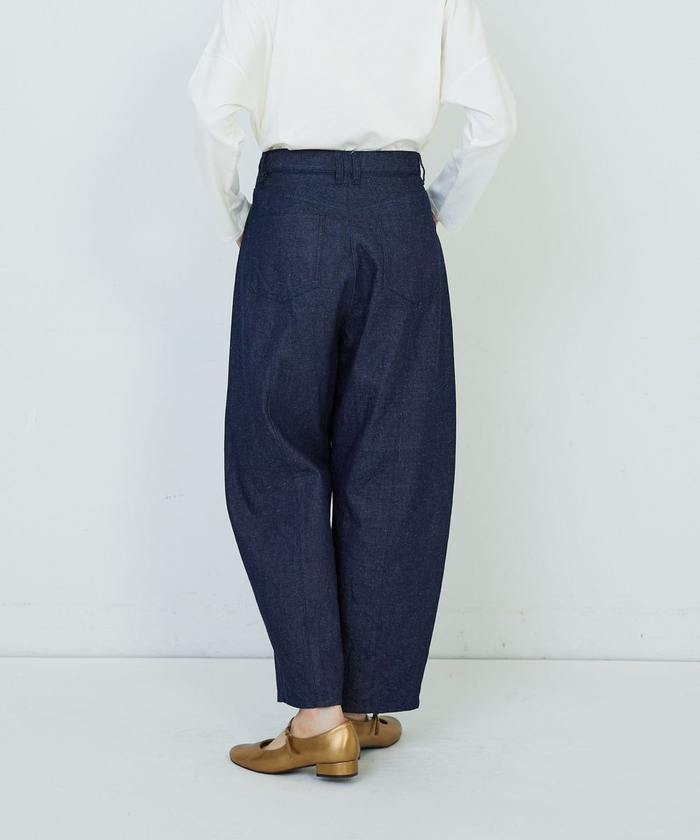 ADIEU TRISTESSE バレルパンツ インディゴブルー