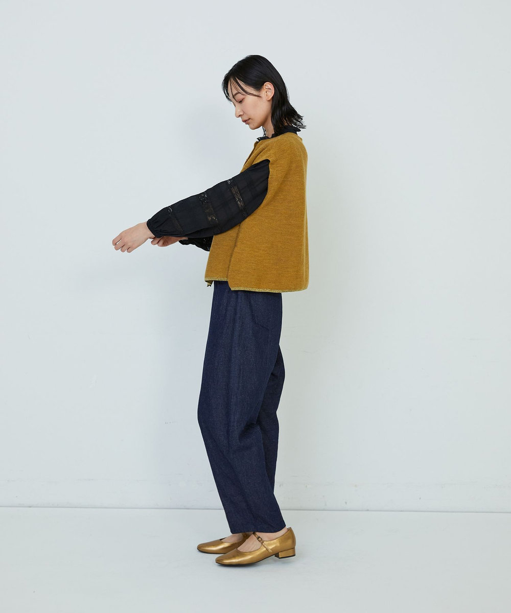 ADIEU TRISTESSE バレルパンツ インディゴブルー
