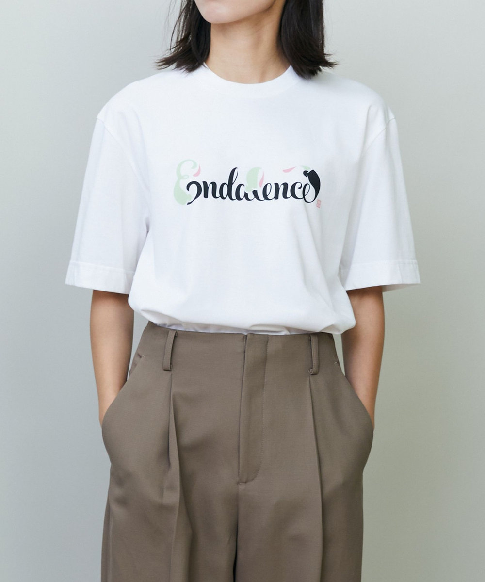 endalence endalence×MHAKコラボロゴTシャツA ライム