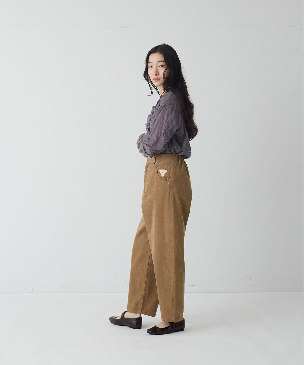 congés payés ADIEU TRISTESSE コーデュロイパンツ ベージュ