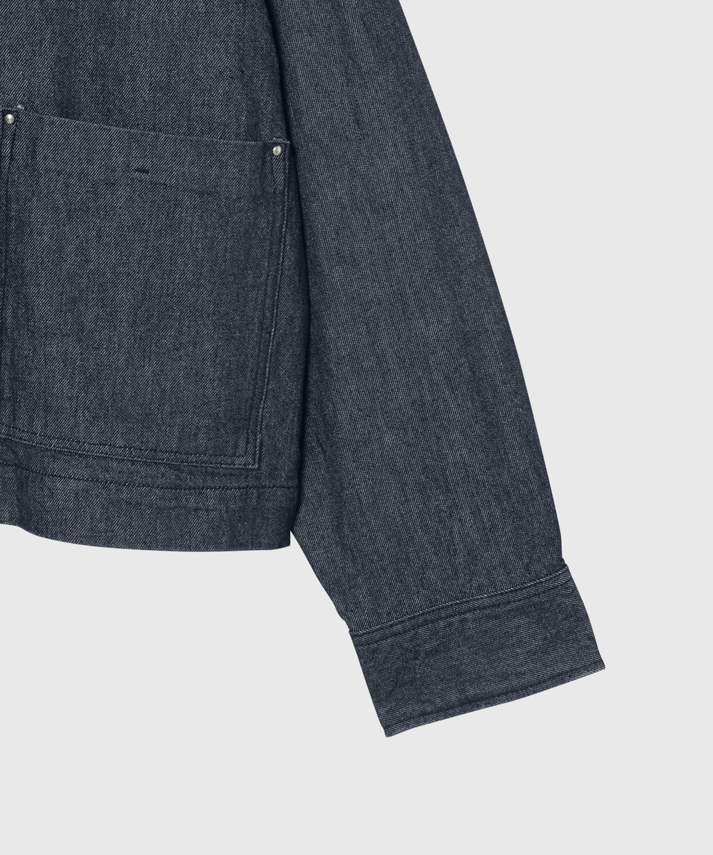 DÉPAREILLÉ DENIM BLOUSON / デニムブルゾン ブルー