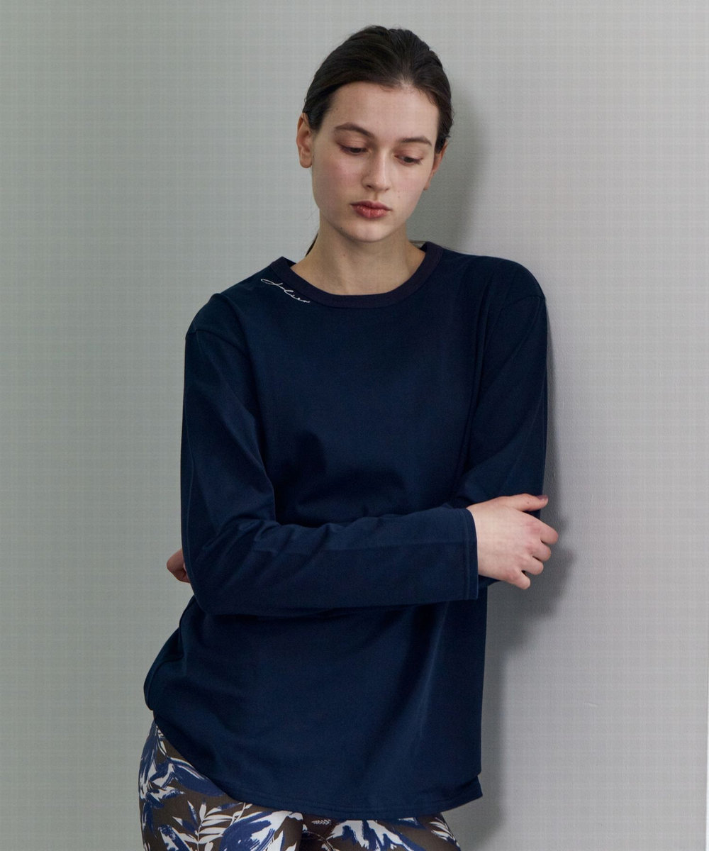 Julier コンディショニングロングスリーブTee ネイビー