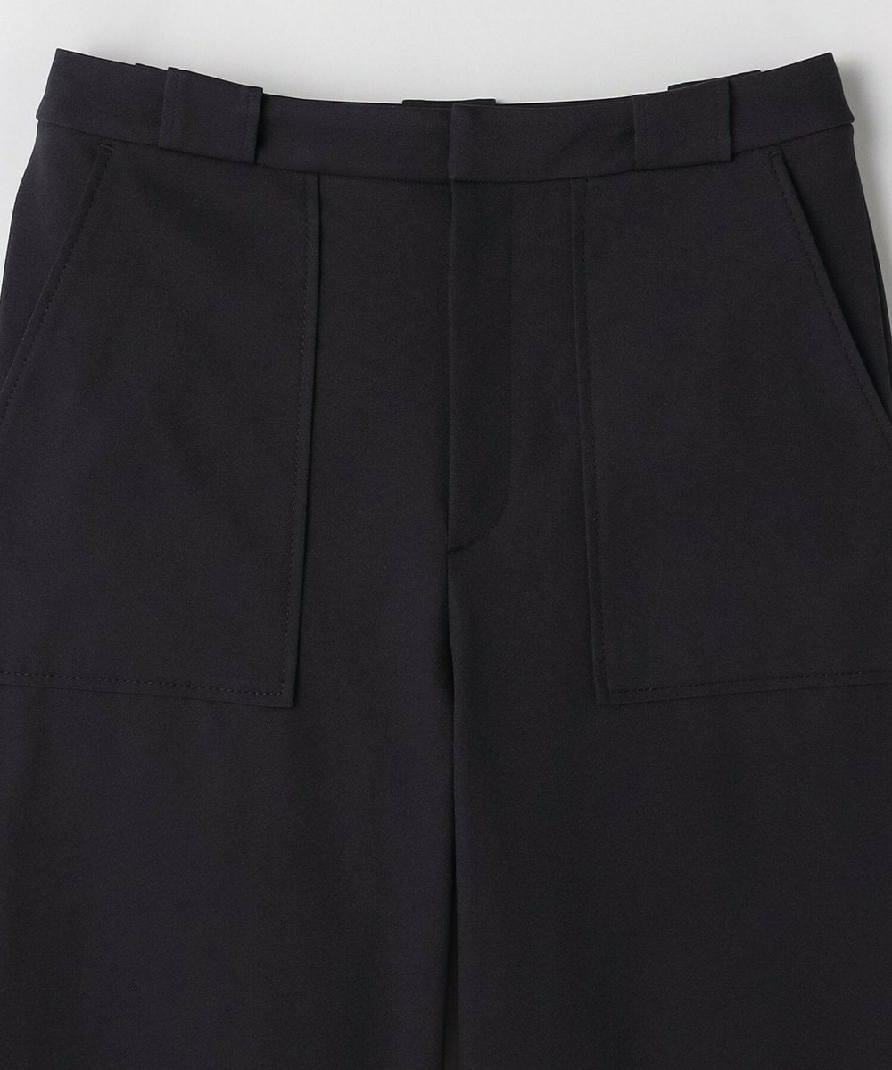 L'EQUIPE リネンコットンオックスパンツ ネイビー