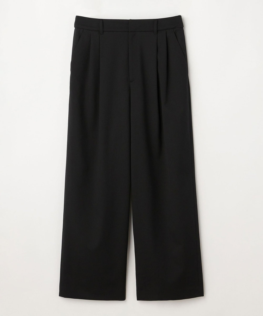 L'EQUIPE T/Wツイルストレッチパンツ ブラック