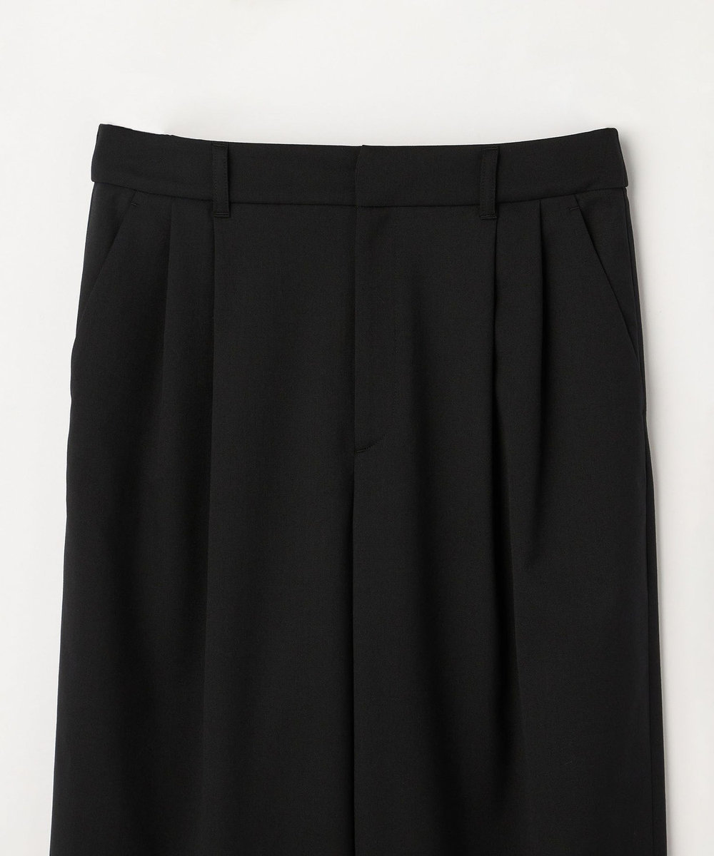 L'EQUIPE T/Wツイルストレッチパンツ ブラック