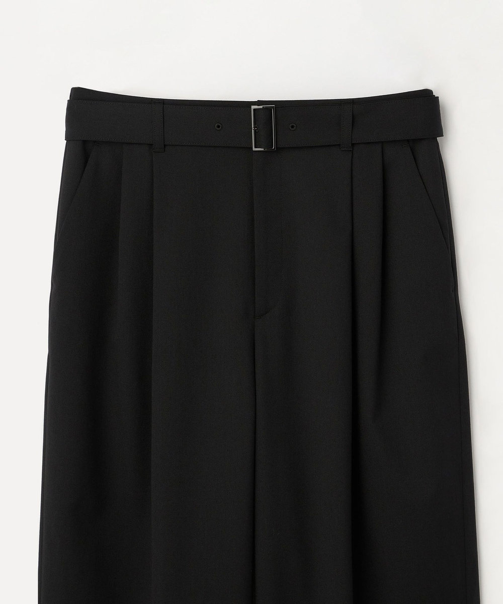 L'EQUIPE T/Wツイルストレッチパンツ ブラック