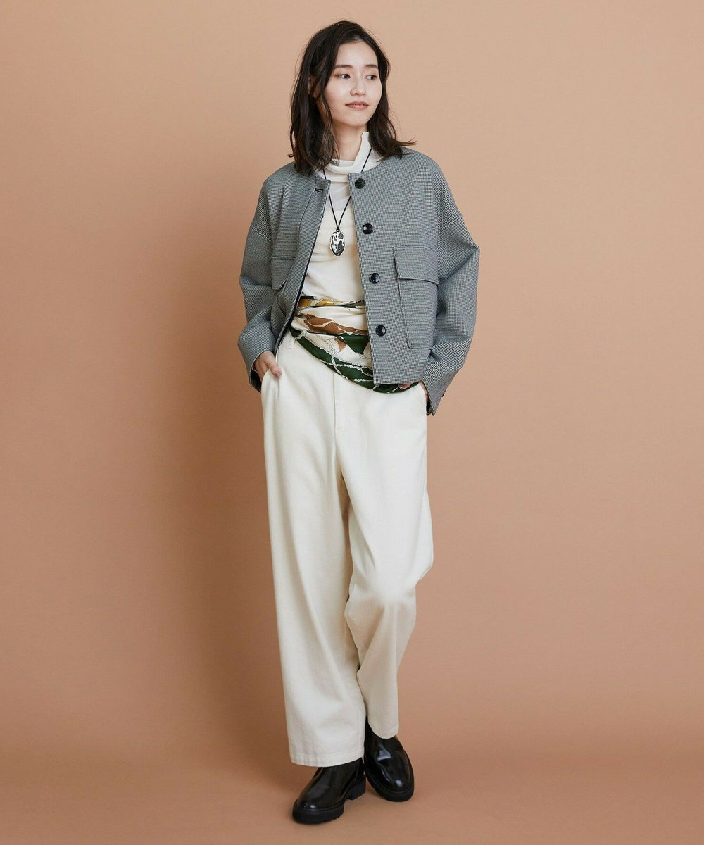 L'EQUIPE manipuri モンゴルフィエバルーンスカーフ 別注カラー グリーン