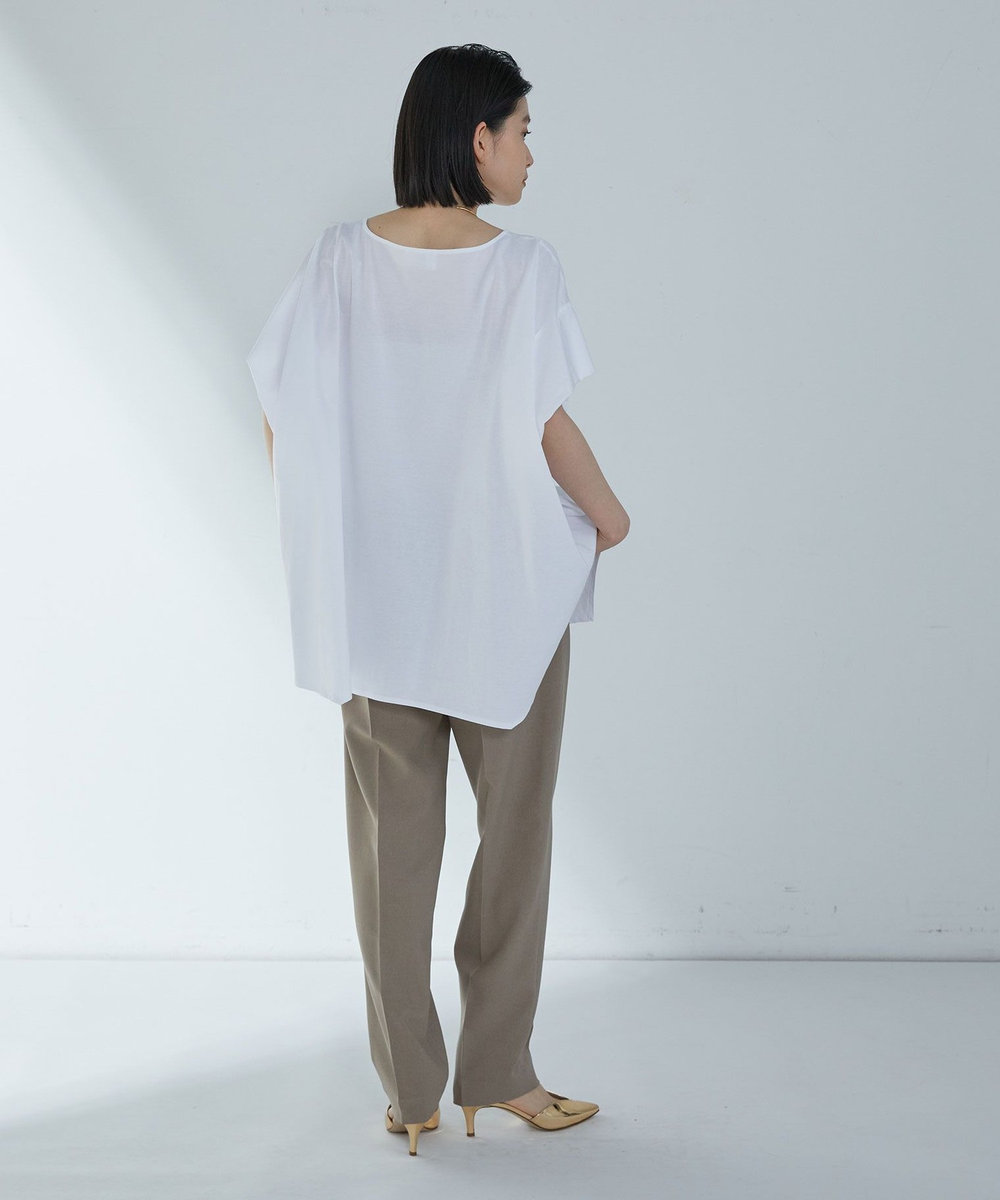 1er Arrondissement 【富岡佳子×1er Arrondissement】ワンタックイージースラックス モカ