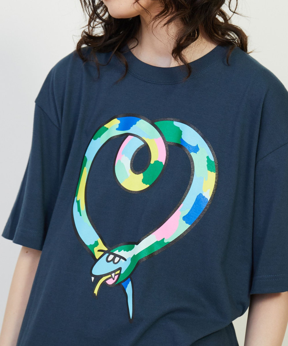 FRAPBOIS ETO-T’25 Tシャツ ネイビー
