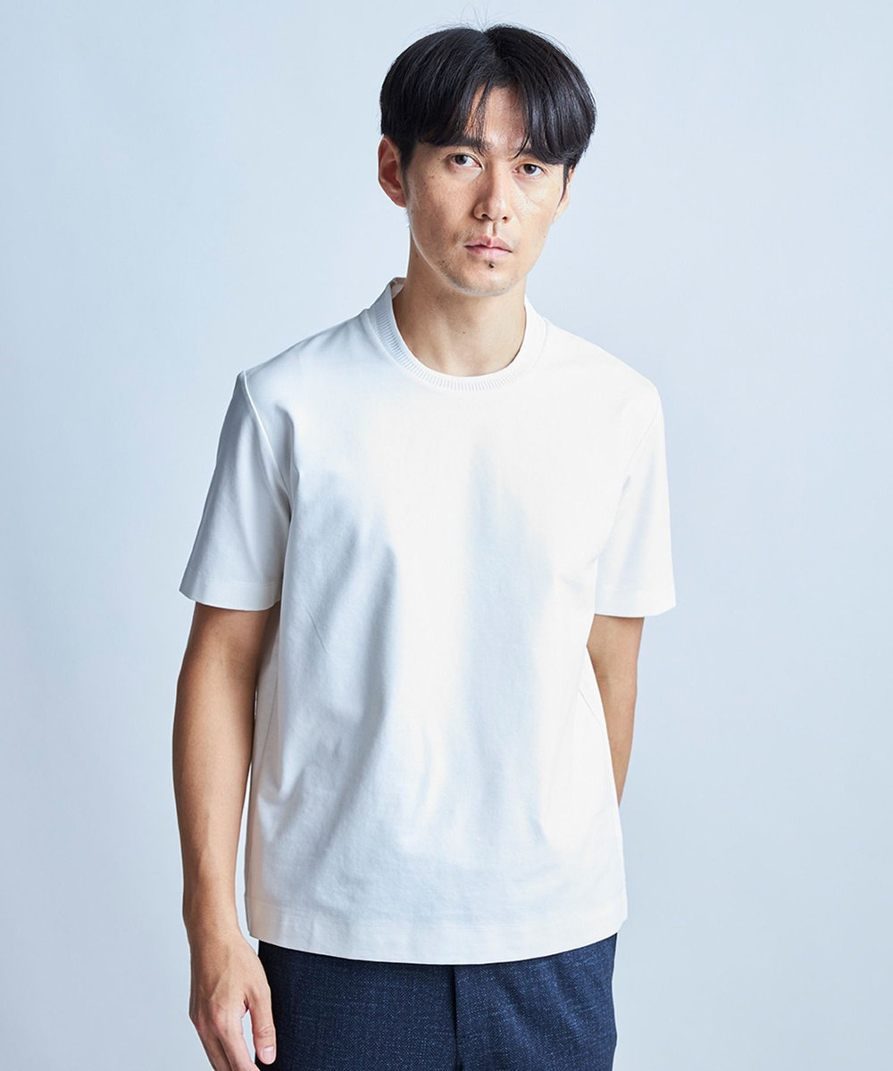 UNION STATION ジャケットTシャツ（クルー） ホワイト