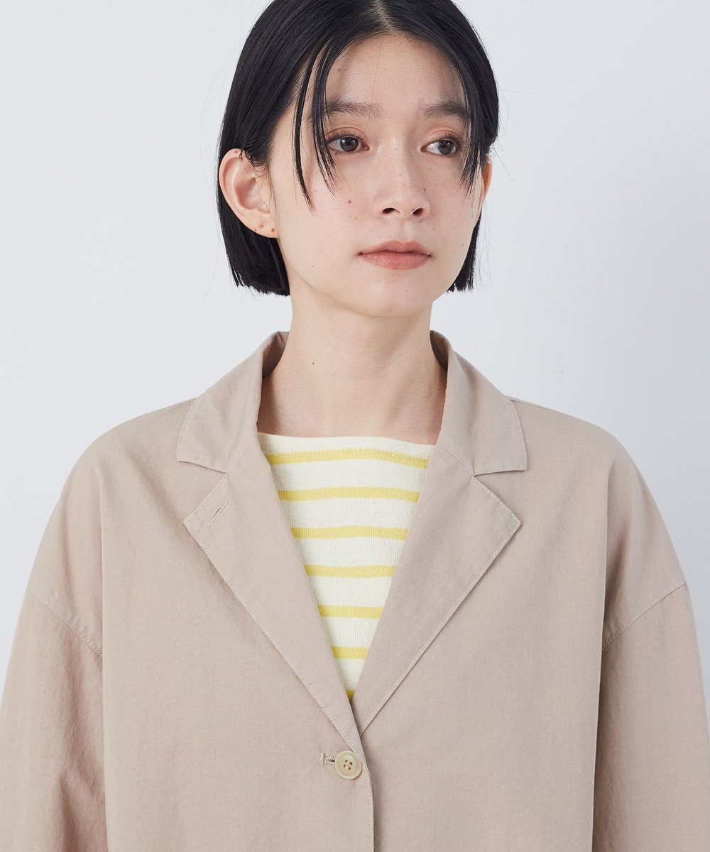 congés payés ADIEU TRISTESSE ナイロンウェザージャケット ベージュ